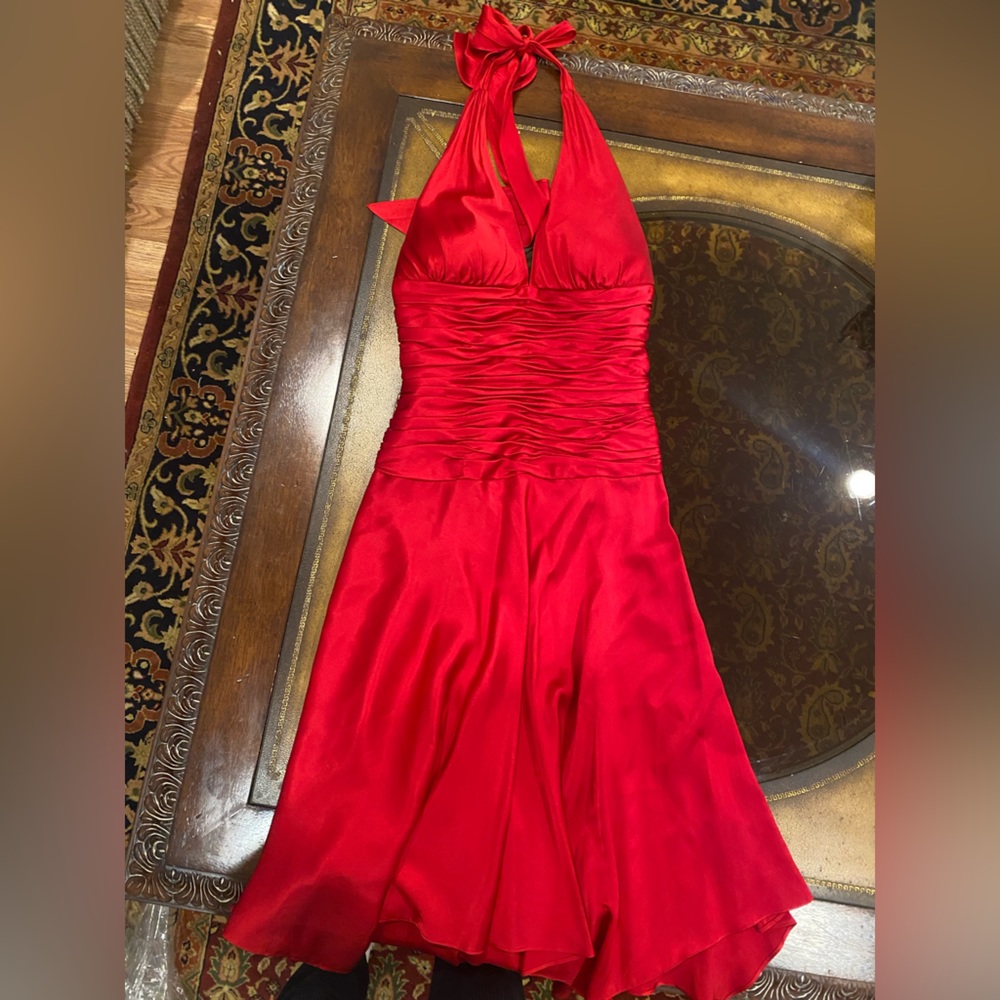Dancing silk dress